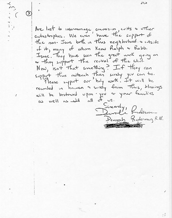 Ruderman 02/22/1996 Letter 3